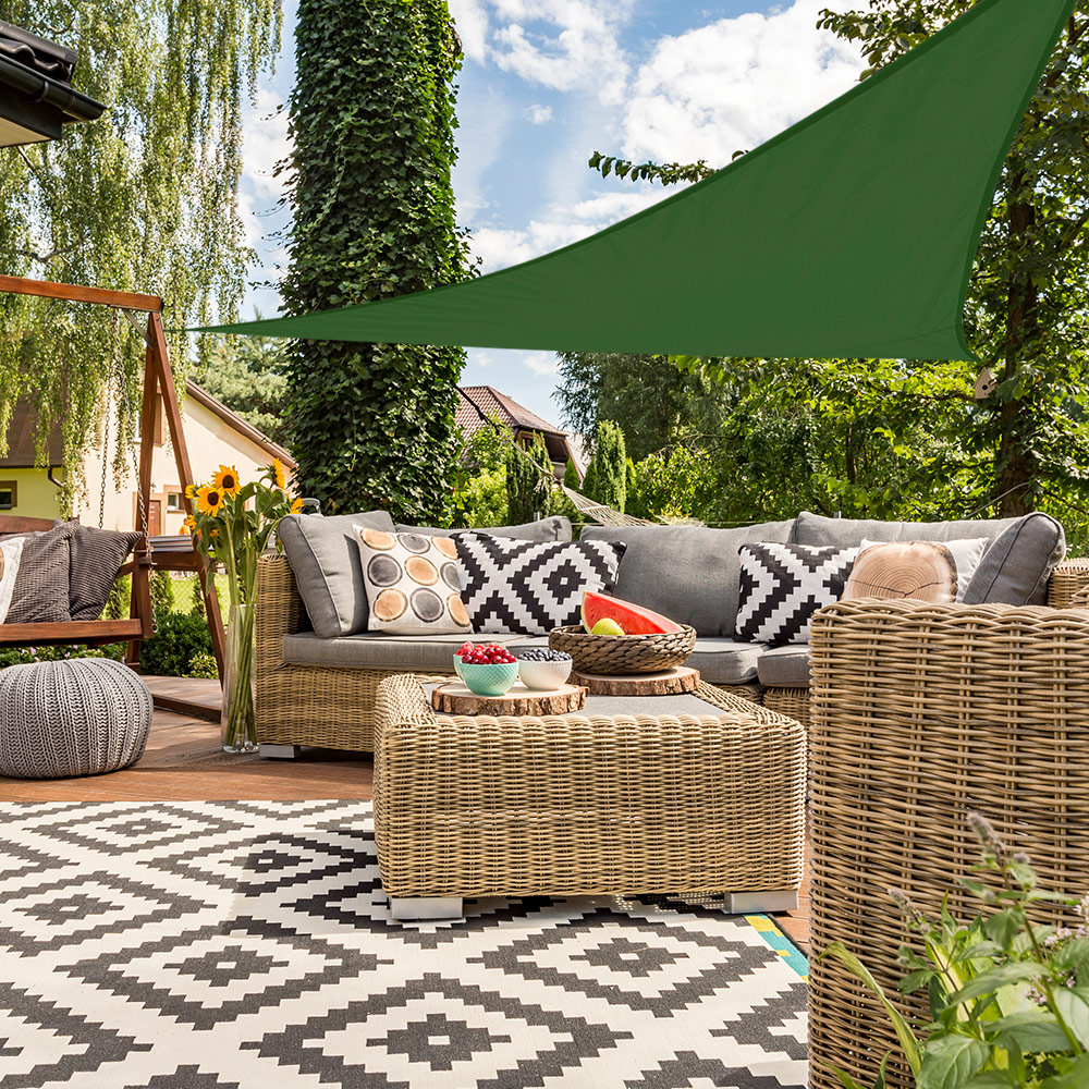 Ideas and decoration of sail awnings for your garden