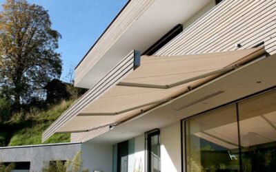 Minimalist awnings for your terrace