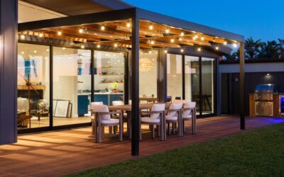 Celebrate Christmas in your garden pergola