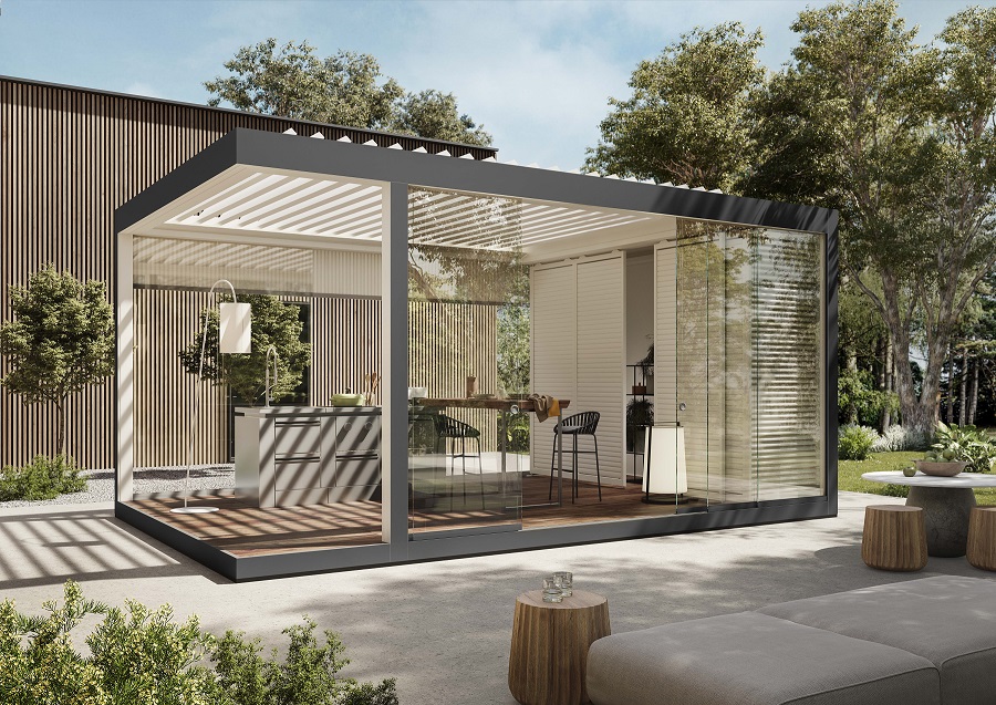 ¿Cómo sujetar una  pérgola sin taladrar el suelo?